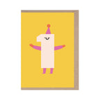 ‘1’ Die Cut Card - Simply Rye