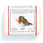 Christmas Robin Chocolate Eggs