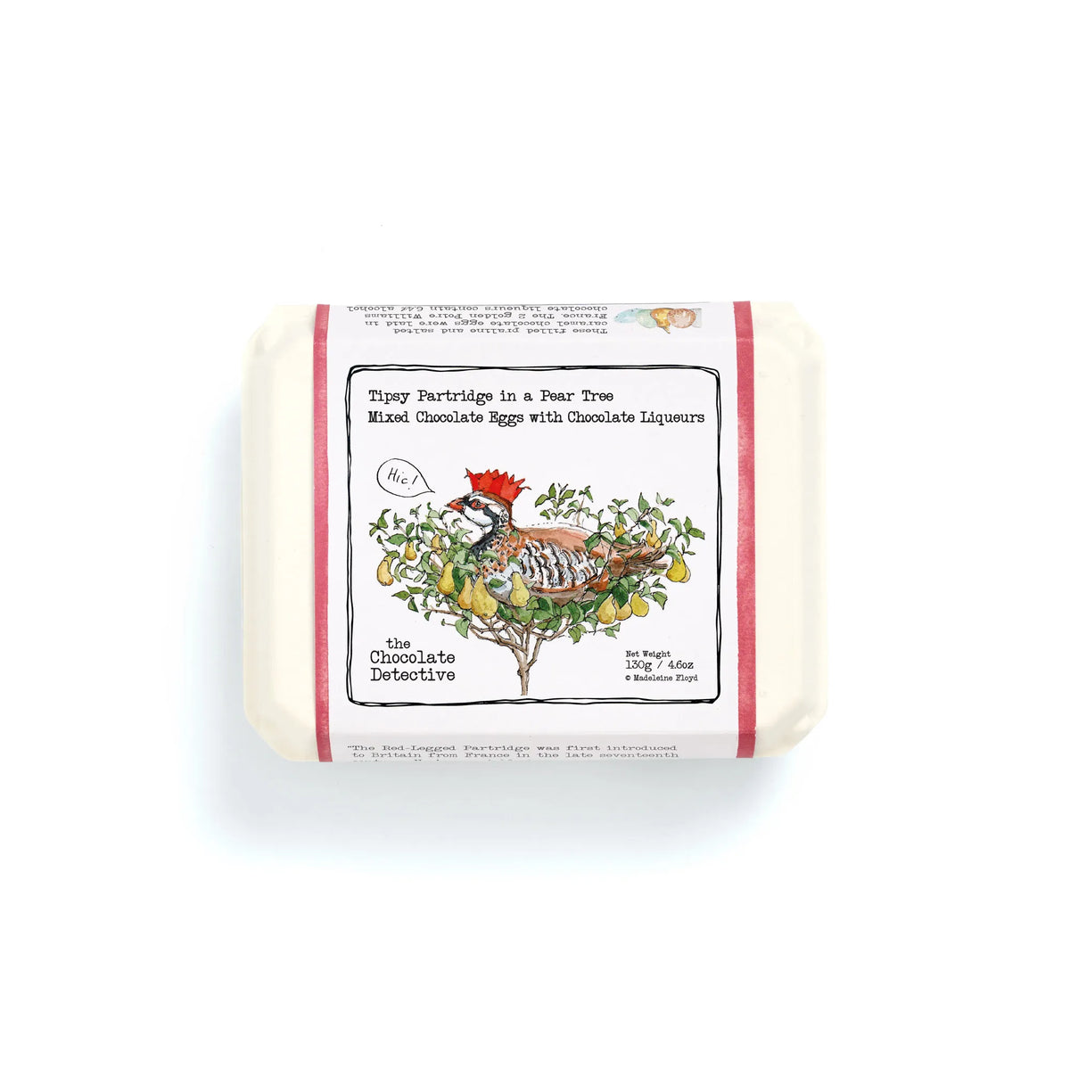 Tipsy Partridge in a Pear Tree Chocolate Eggs