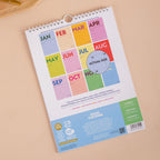 2027 Calendar - Colourburst A4 - Simply Rye