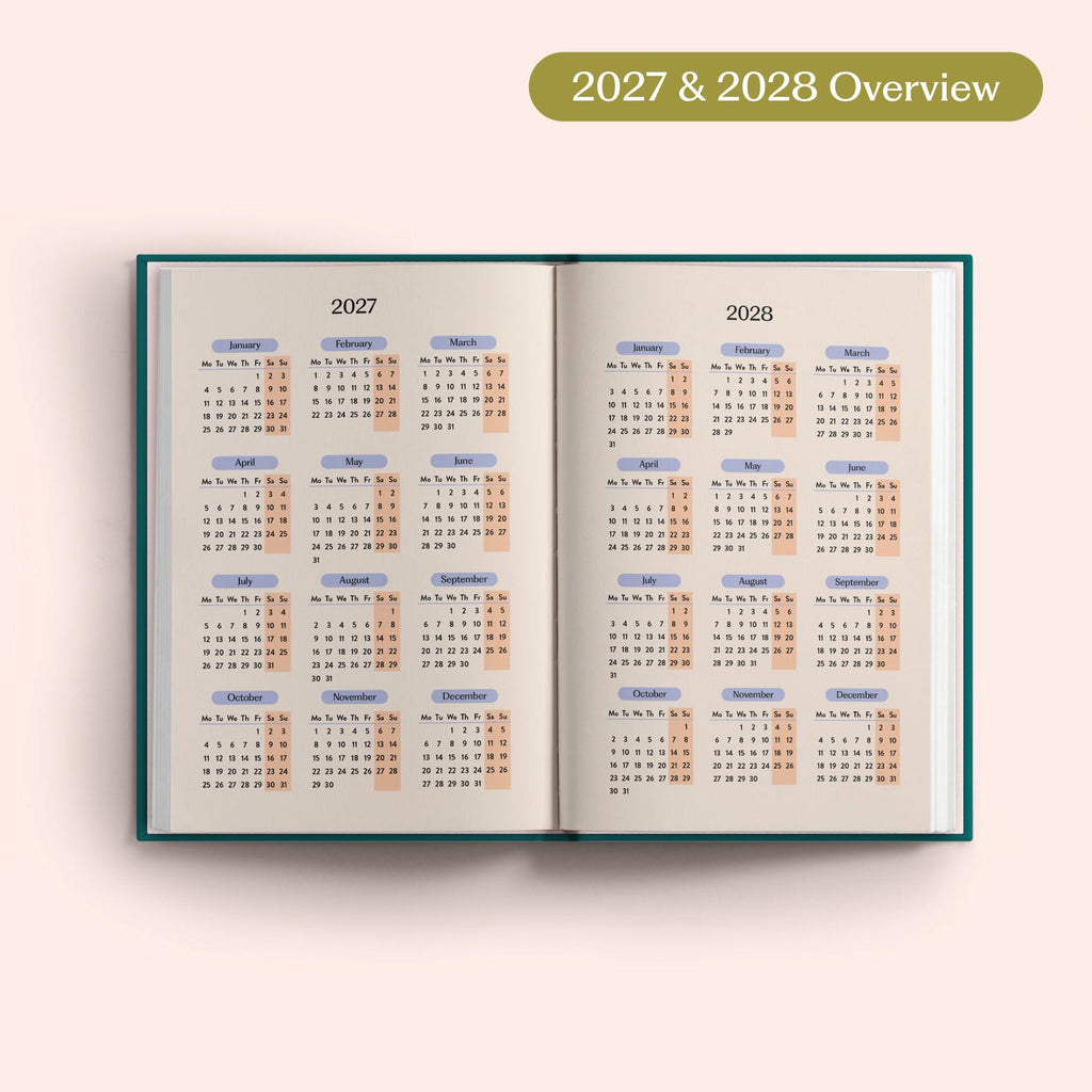 2027 Diary - Teal - Simply Rye
