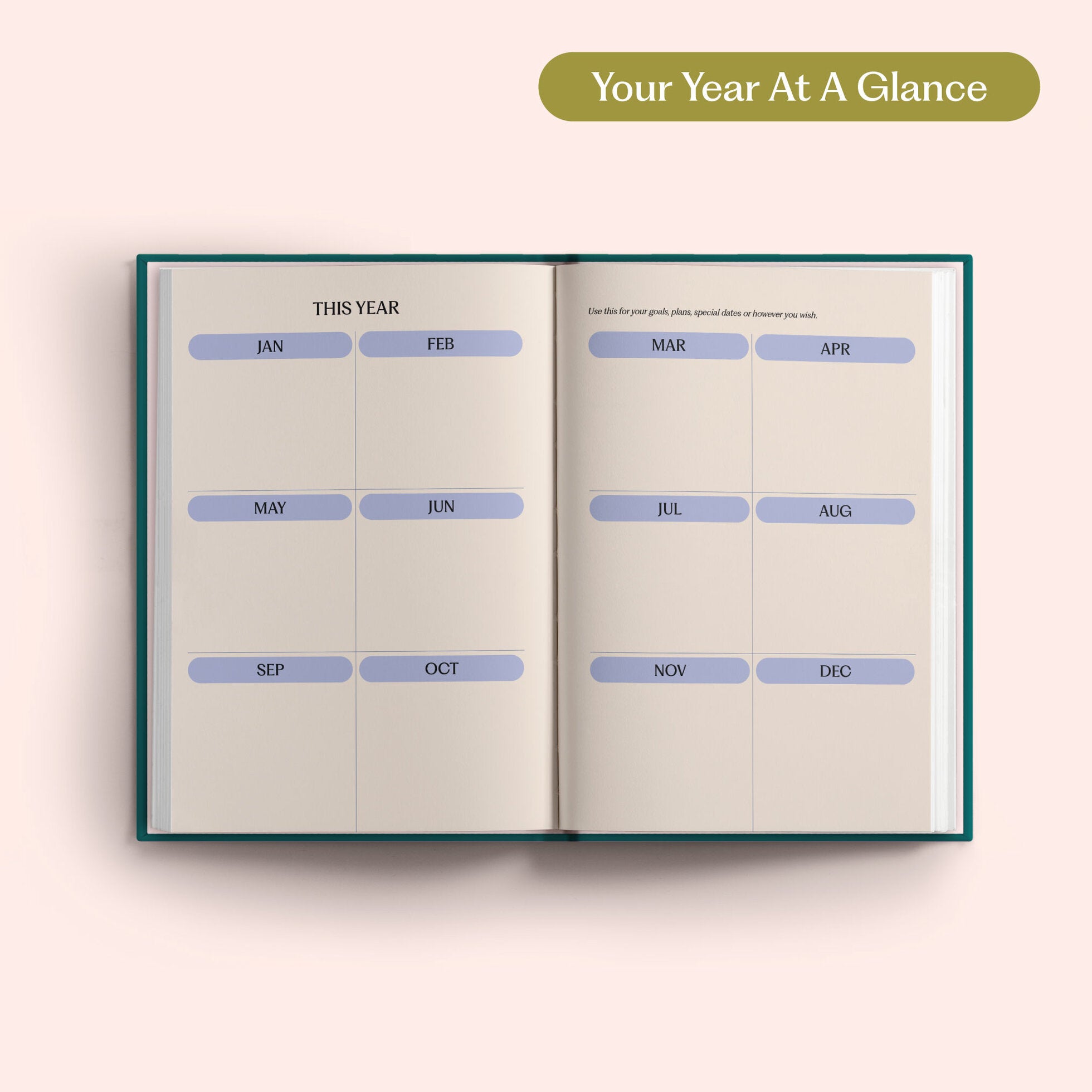 2027 Diary - Teal