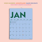 2027 Calendar - Colourburst A4