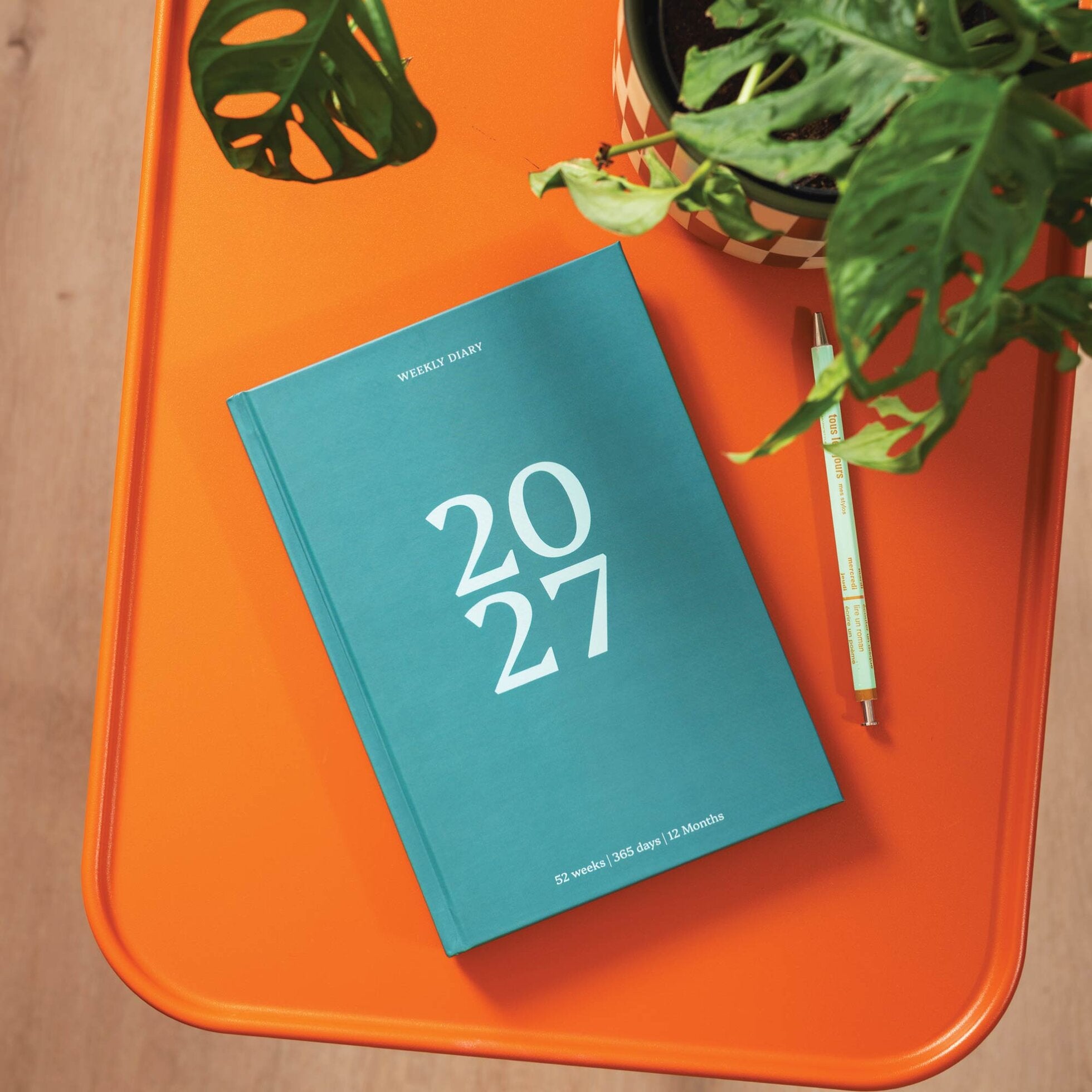 2027 Diary - Teal