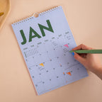 2027 Calendar - Colourburst A4