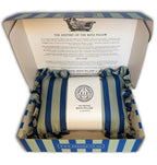 Blue & Green Striped Bath Pillow
