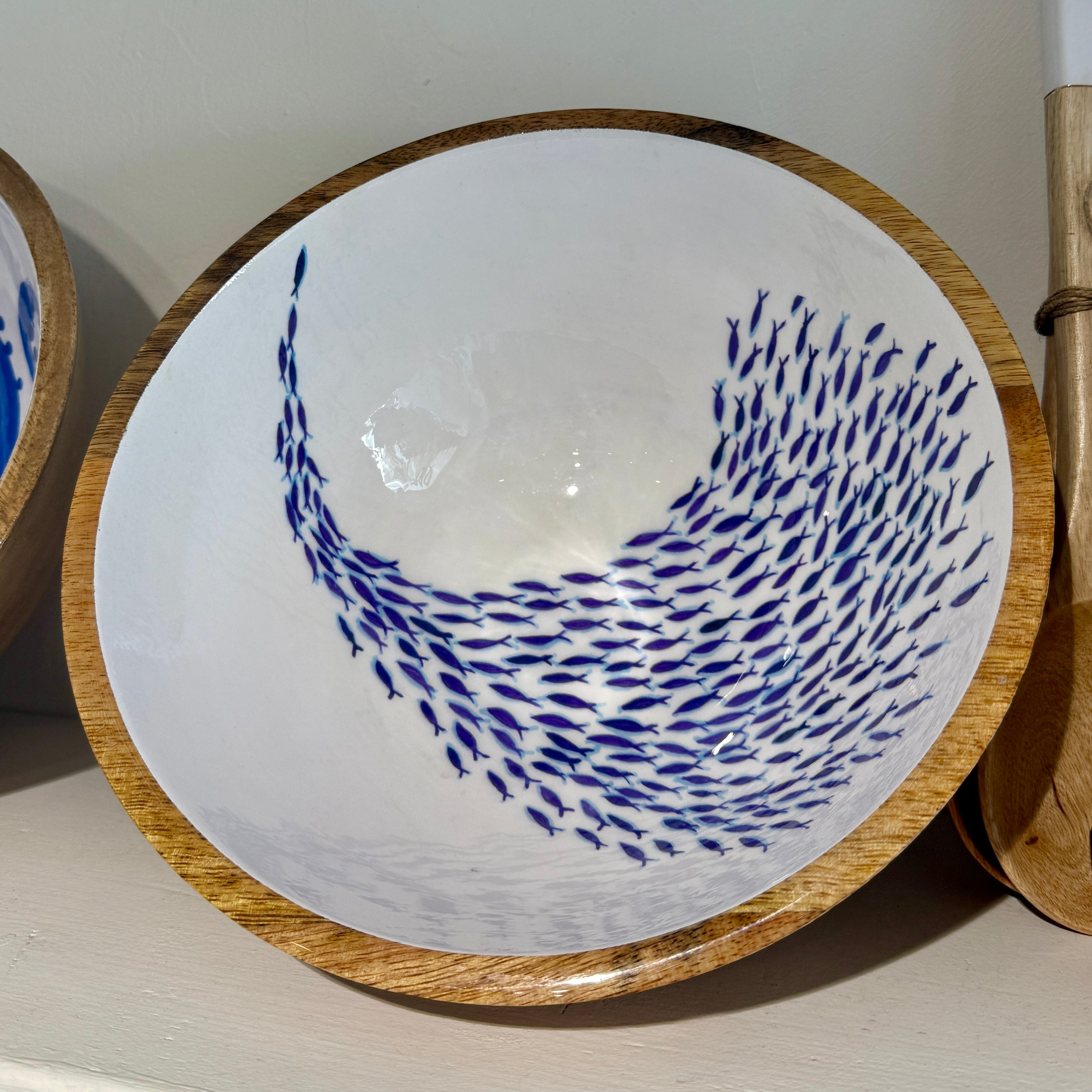 Fish Shoal Salad Bowl - 25cm/30cm image 0