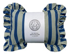 Blue & Green Striped Bath Pillow