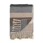 Isnel Throw - Dark Brown/Beige
