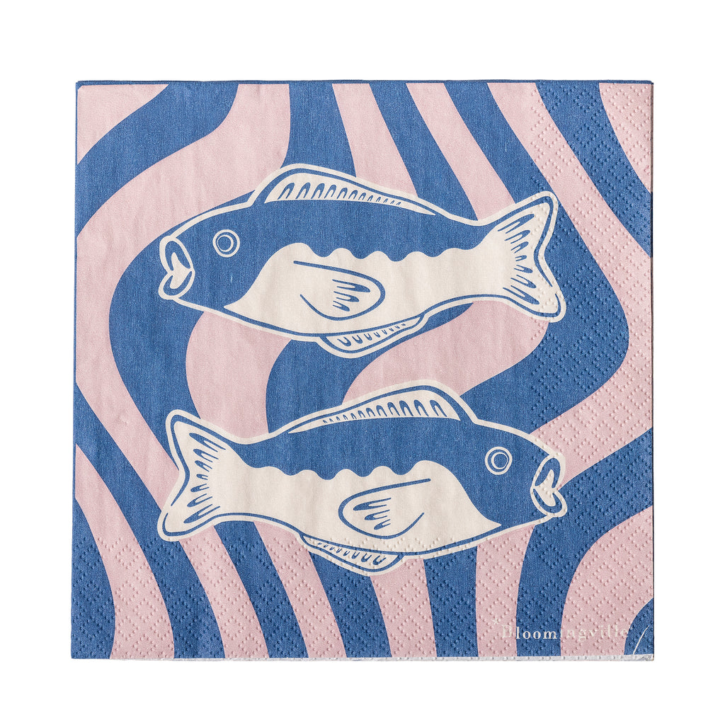 'Fish n Chill' Napkins
