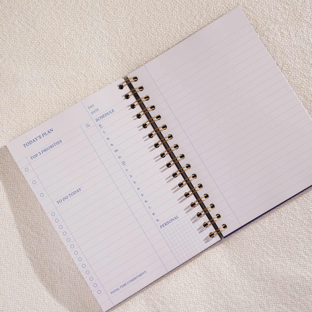 Productivity Planner - Burgundy