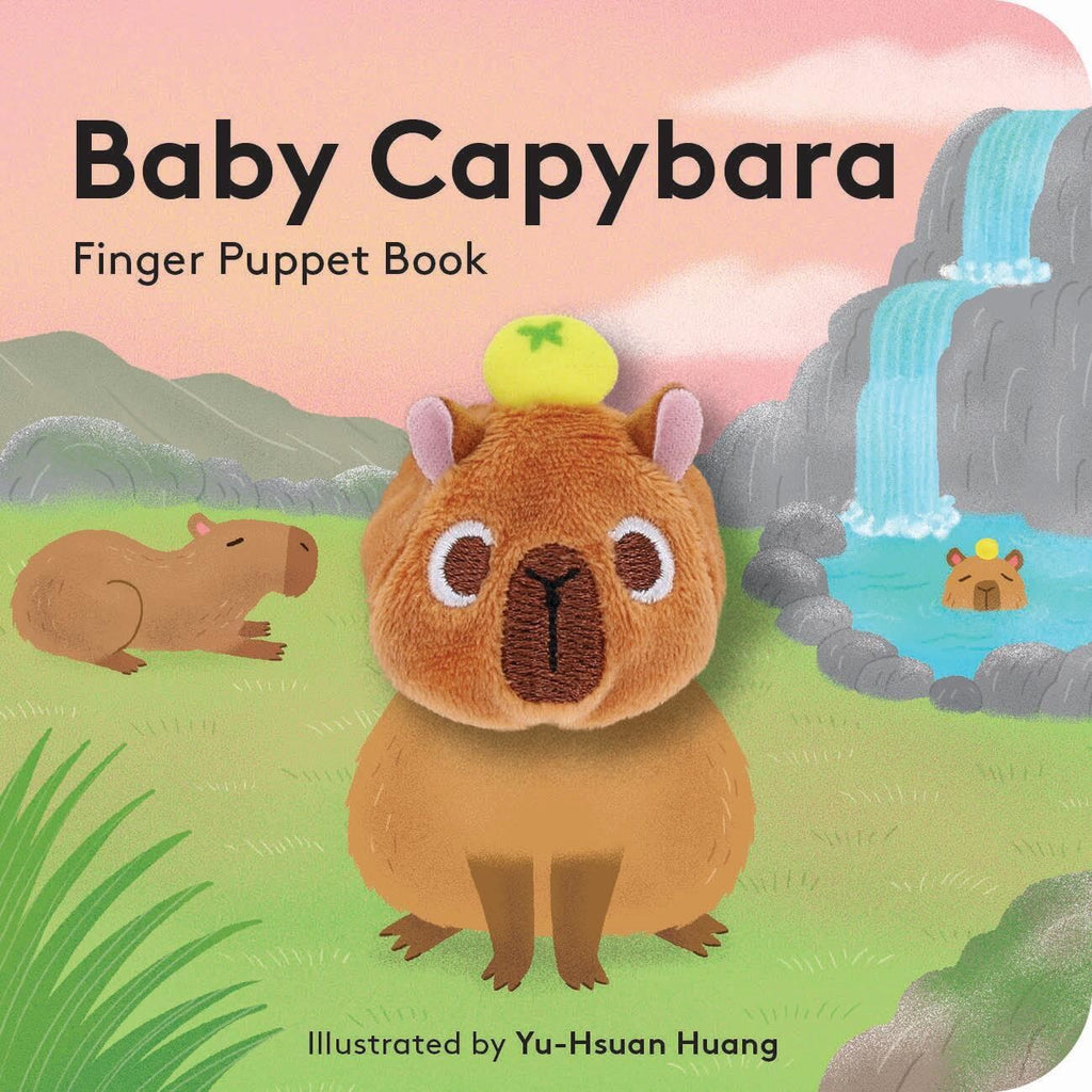 Baby Capybara Finger Puppet Book