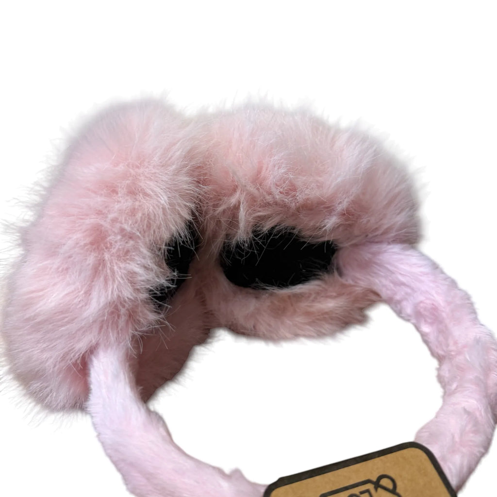 Faux Fur Earmuffs - Pink