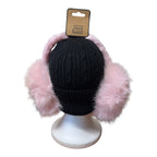Faux Fur Earmuffs - Pink