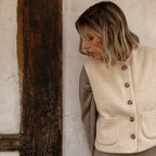 Chalk Demi Gilet - Cream