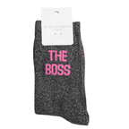Miss Sparrow Glitter Socks - The Boss