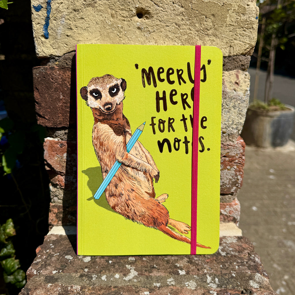 ‘Merely Here for The Notes’ Notebook