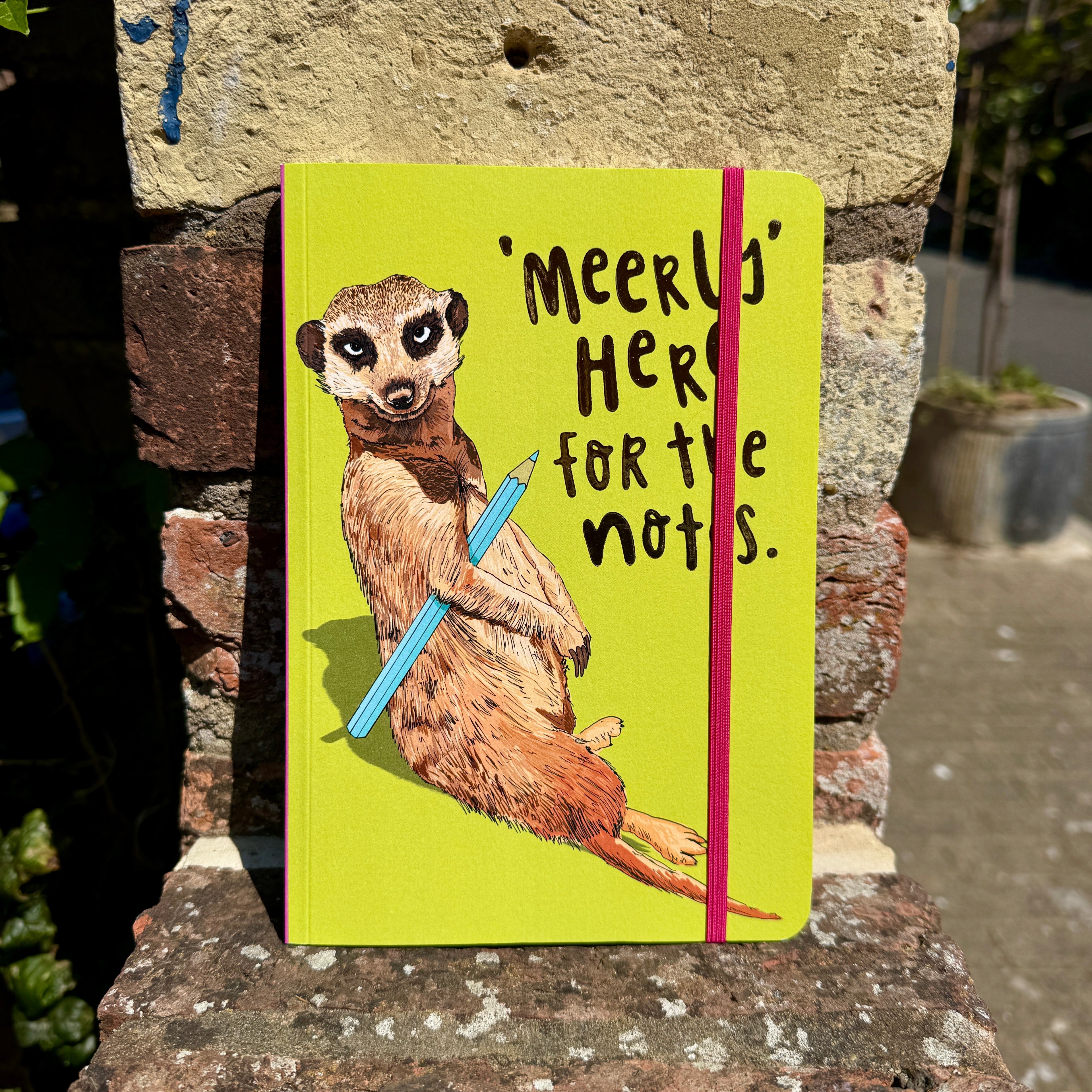 ‘Merely Here for The Notes’ Notebook