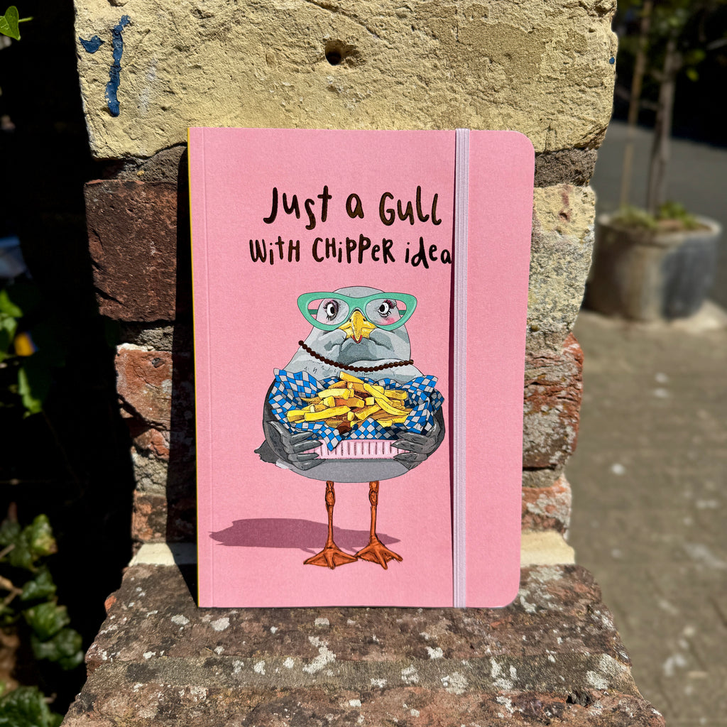 ‘Just a Gull with Chipper Ideas’ Notebook