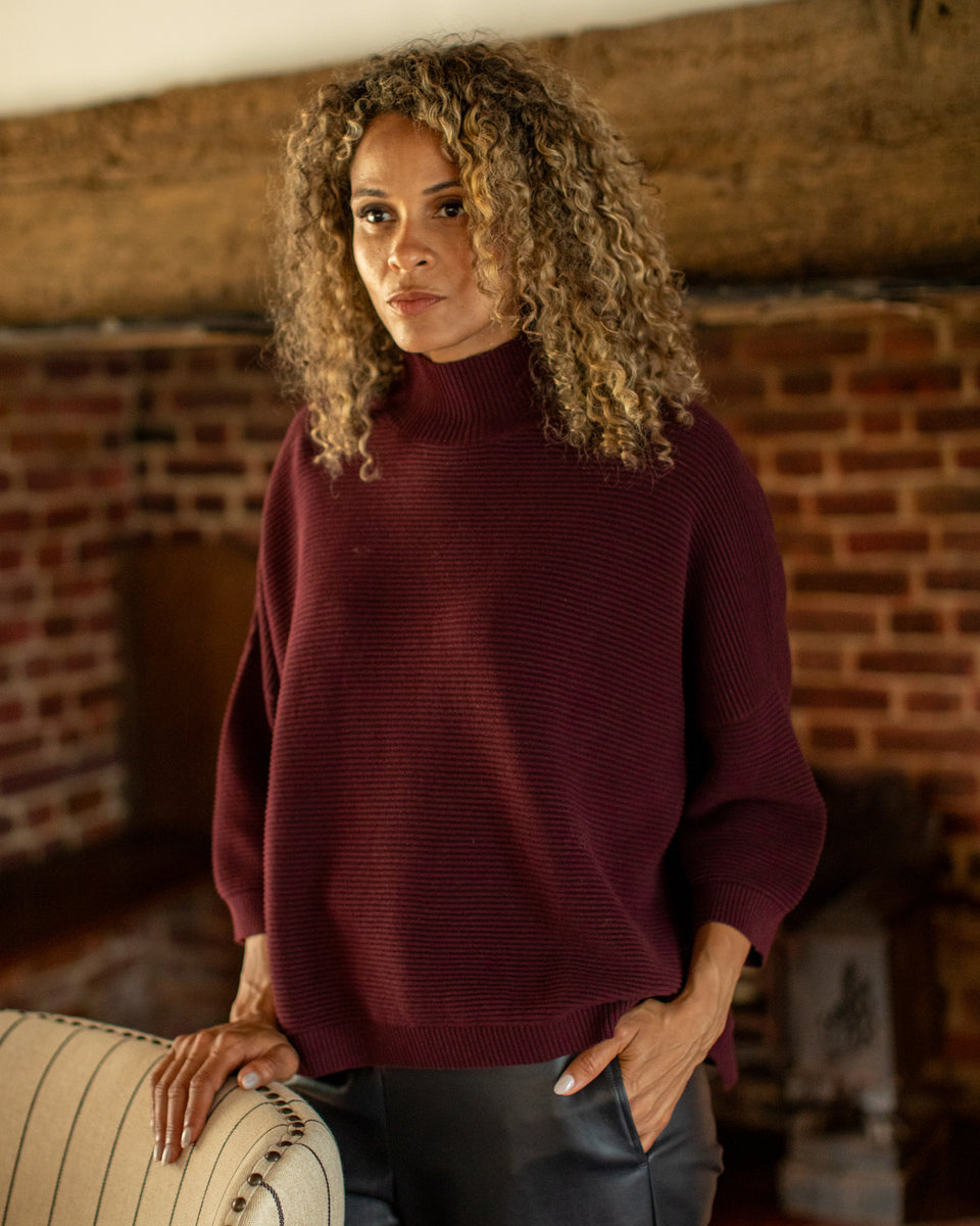 Chalk Vicki Jumper - Merlot
