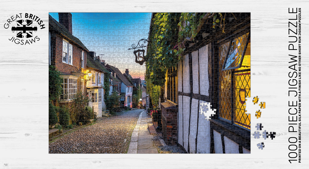 Mermaid Street in Rye 1000 Piece Jigsaw Puzzle