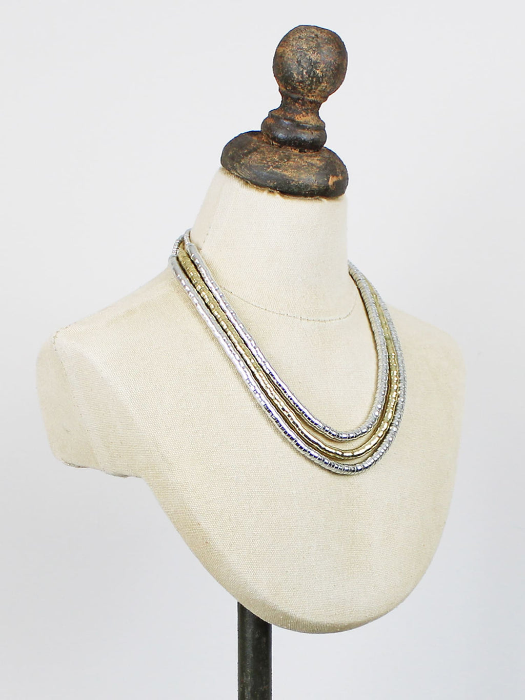 Three Strand Snake Necklace