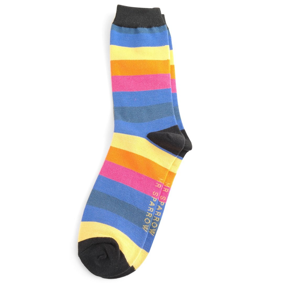 Mr Heron Colourful Stripes Socks
