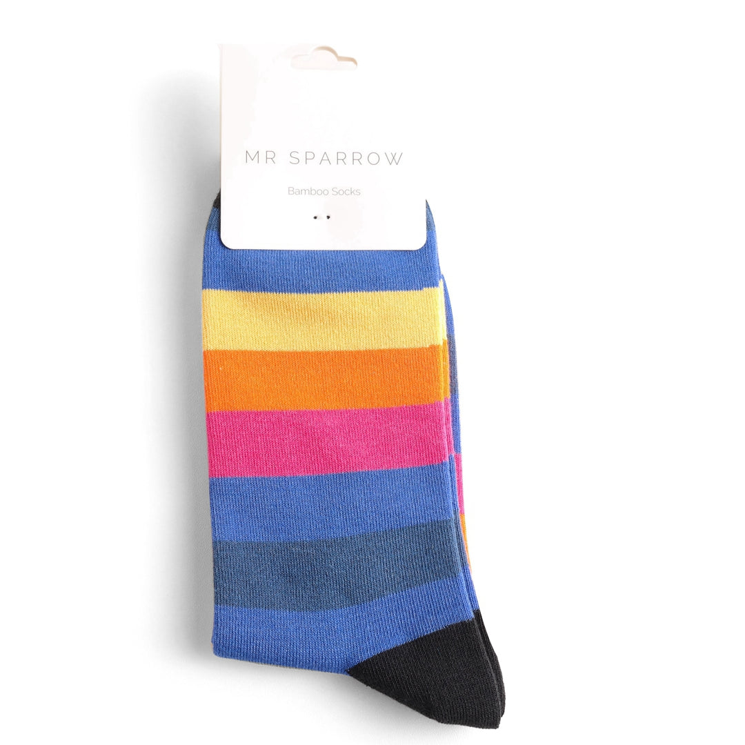 Mr Heron Colourful Stripes Socks