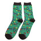 Mr Sparrow Christmas Lights Socks