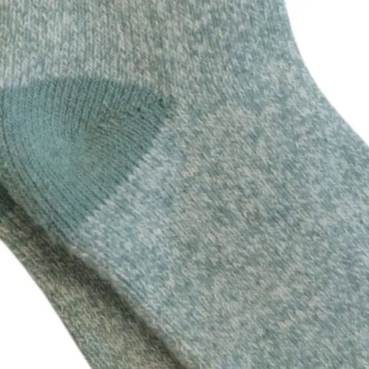 Jess & Lou Ribbed Socks - Sage Green Marl