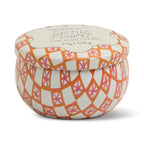 Tulip Printed Tin Candle - Cactus Flower