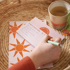 Weekly Habit Tracker Pad - Sun Ray