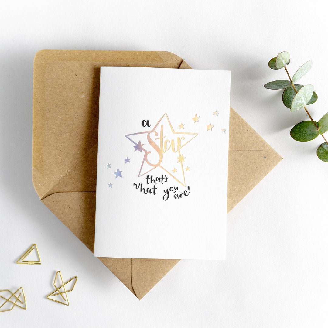 'A Star That's What You Are' Card - Simply Rye