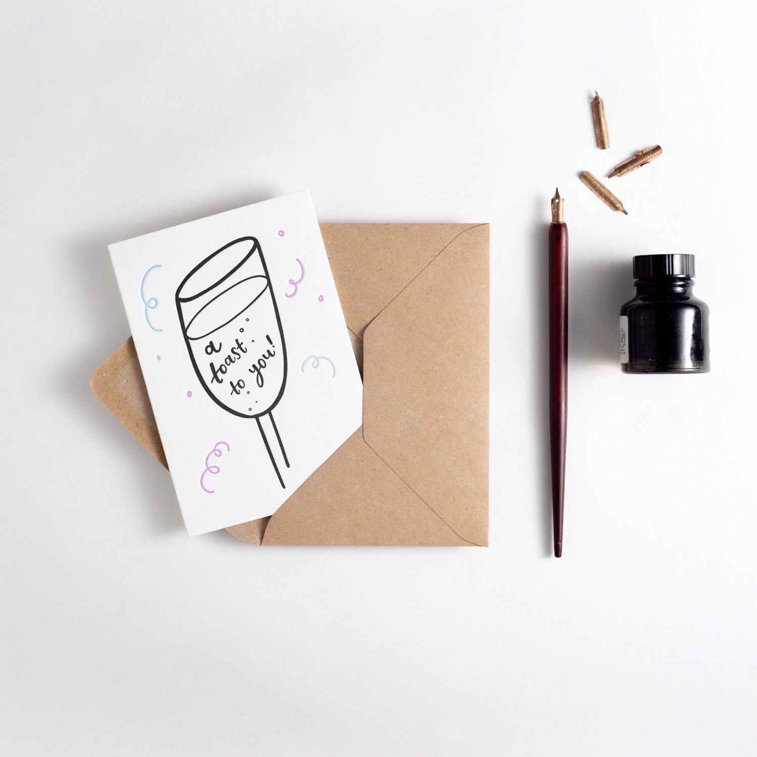 ‘A Toast to You’ Card - Simply Rye