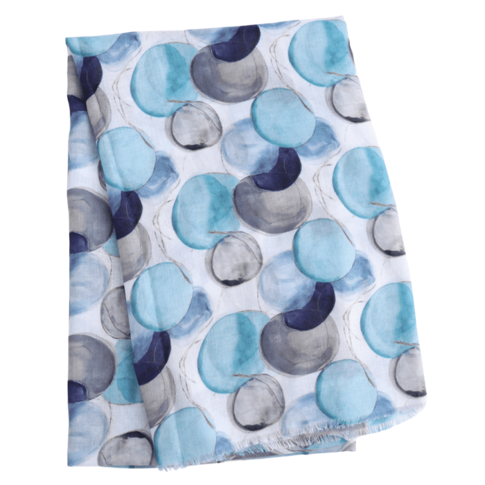 Abstract Dots Lightweight Scarf - Simply Rye