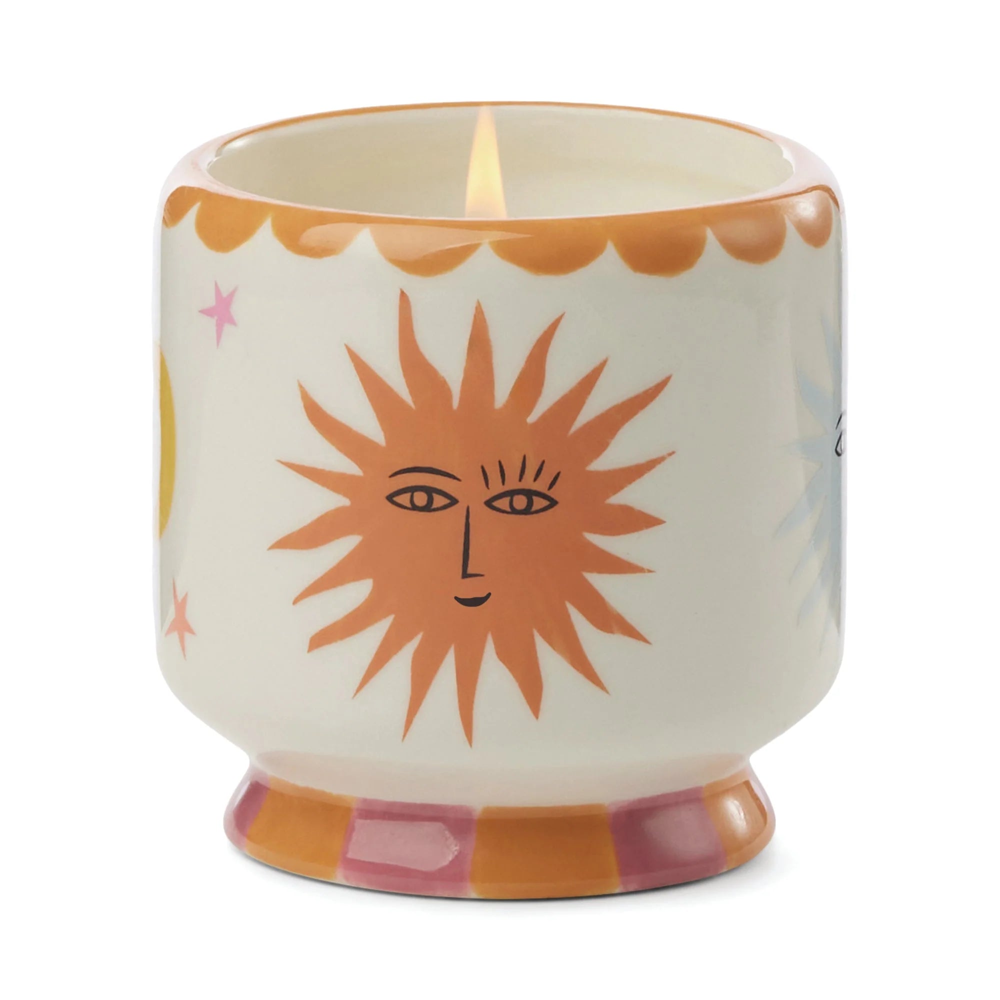 Adopo Ceramic Candle - Sun (Orange Blossom) - Simply Rye