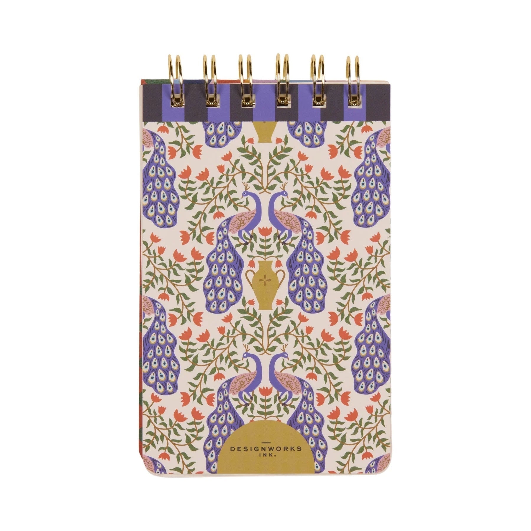 Adopo Peacock Wire Notepad - Simply Rye