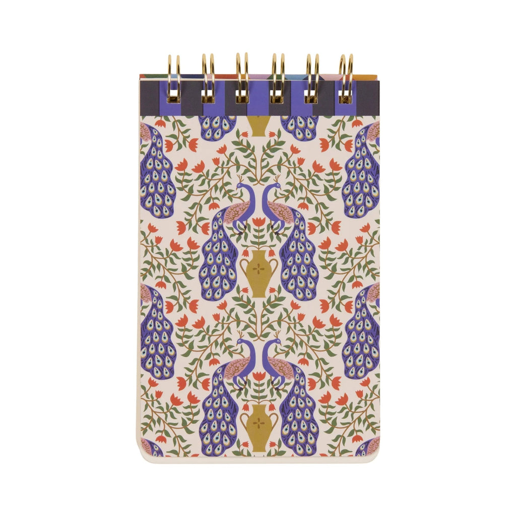 Adopo Peacock Wire Notepad - Simply Rye