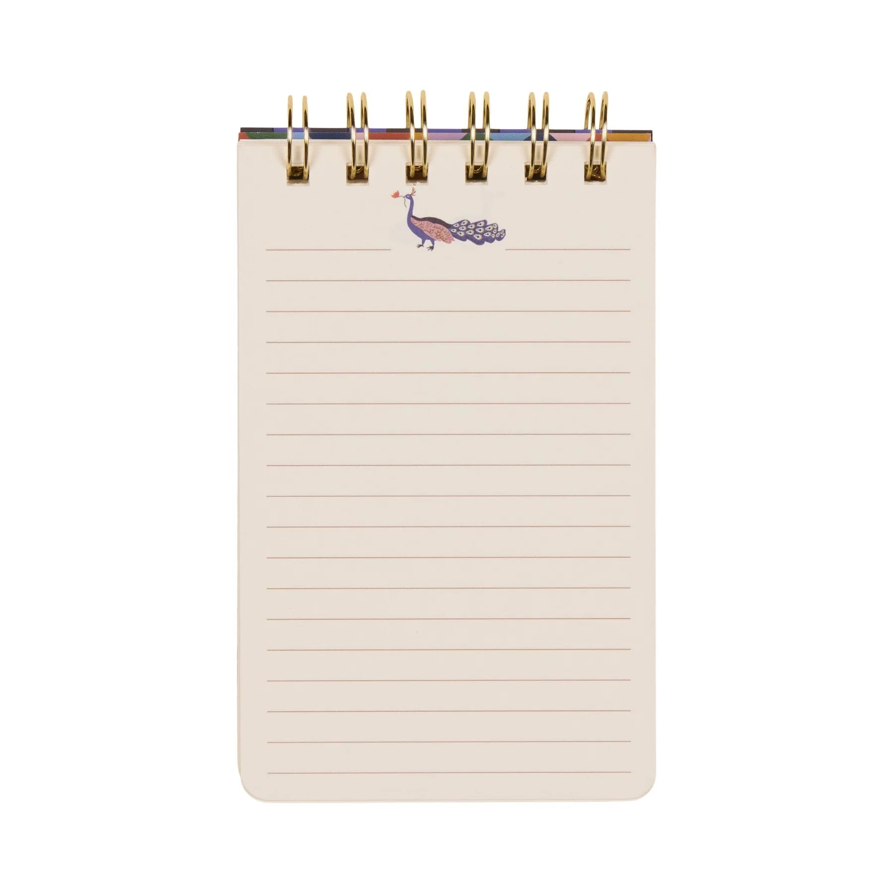Adopo Peacock Wire Notepad - Simply Rye