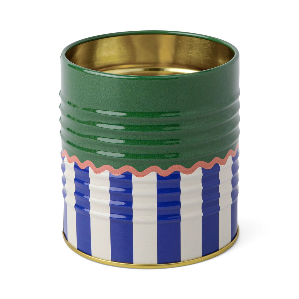 Adopo Solid Striped Storage Tin - Simply Rye