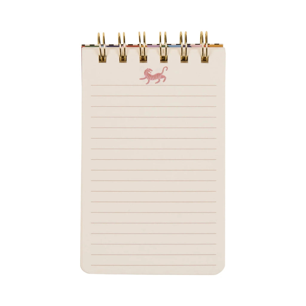 Adopo Tiger Wire Notepad - Simply Rye