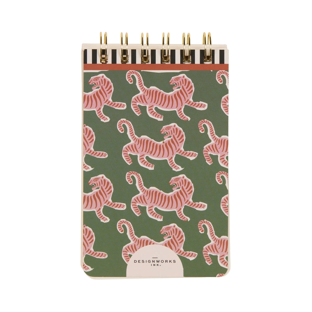 Adopo Tiger Wire Notepad - Simply Rye