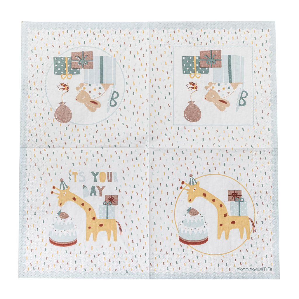 Animal Celebration Napkins - Simply Rye