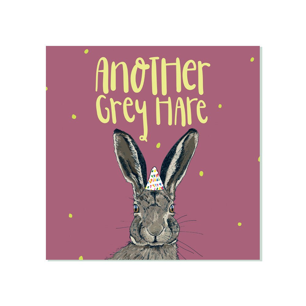‘Another Grey Hare’ Card - Simply Rye
