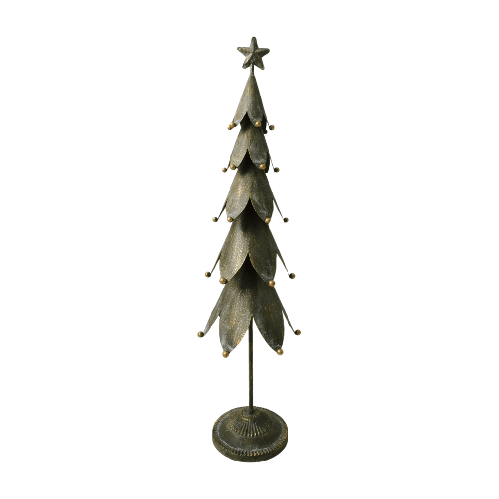Antique Metal Christmas Tree - Simply Rye