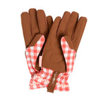 Gardening Gloves - Red Check