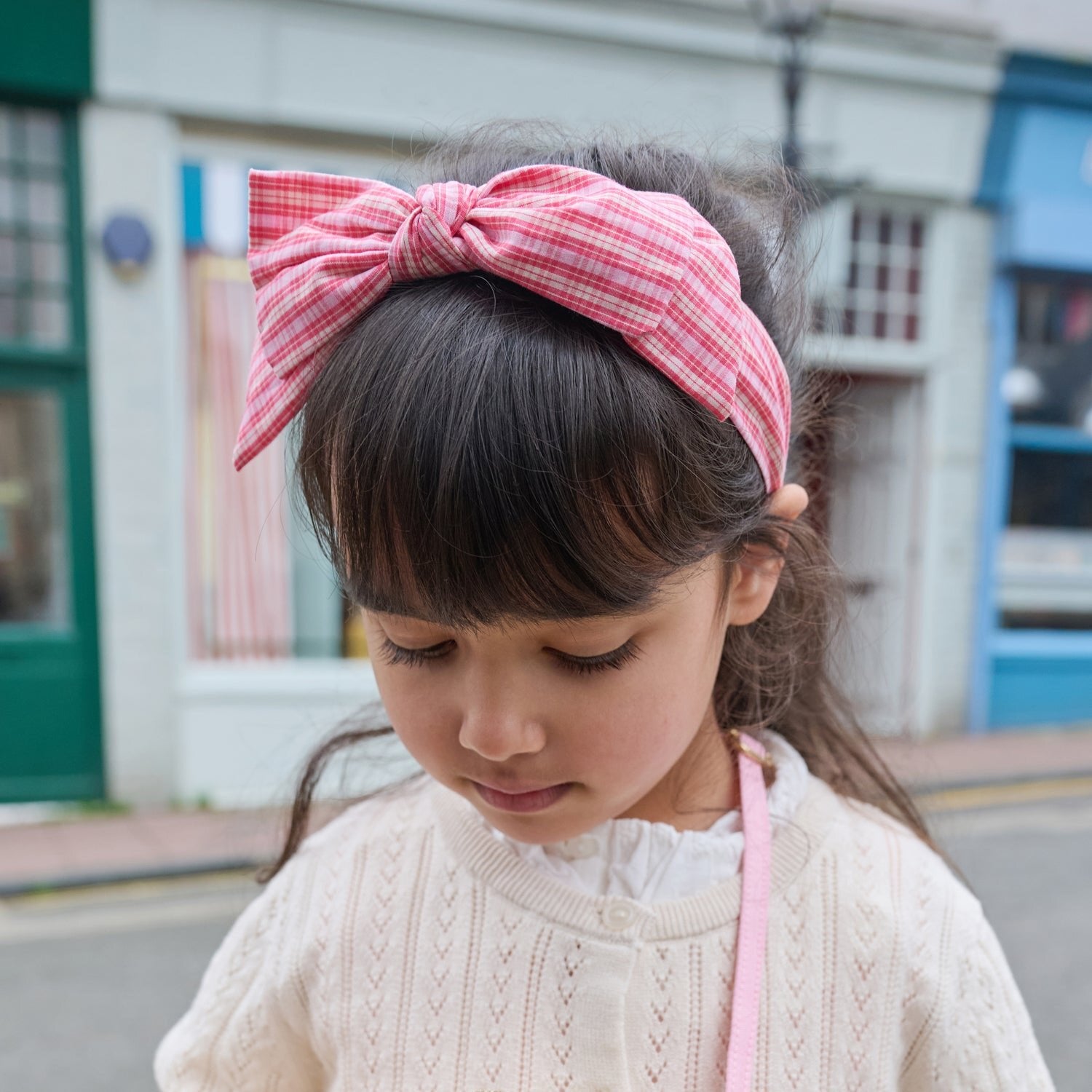 Rockahula Plaid Double Bow Headband