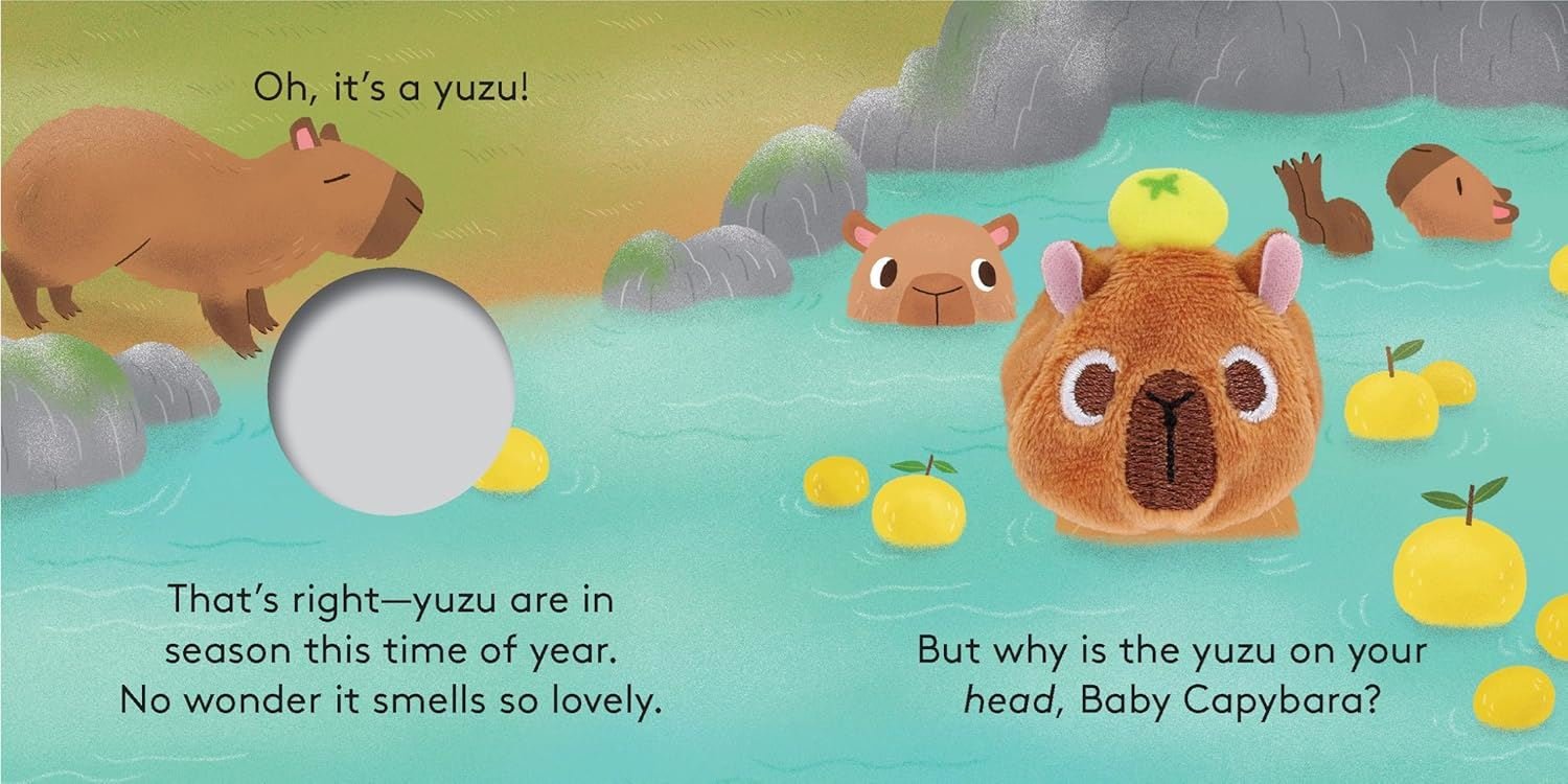 Baby Capybara Finger Puppet Book - Simply Rye