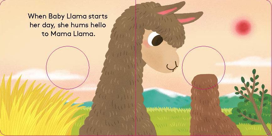 Baby Llama Finger Puppet Book - Simply Rye