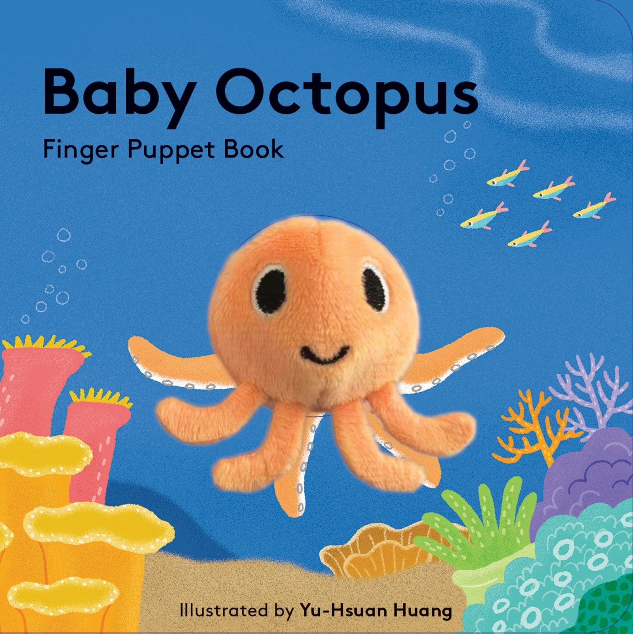 Baby Octopus Finger Puppet Book - Simply Rye